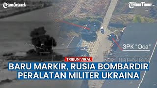 Rudal Rusia Bombardir Tempat Parkir Peralatan Militer Ukraina di Krasnolimansk