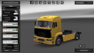Обзор и тест Камаза в Euro Truck Simulator 2 v.1.27.1.2s