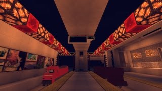 Custom Trains In Minecraft || Zora no Densha Mod Review w/ Zenith Corps.