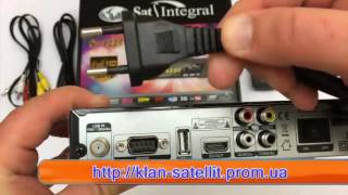 Видео обзор Sat Integral S 1227 HD HEAVY METAL