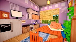 КУХНЯ и СПАЛЬНЯ в майнкрафт - Серия 33 - Minecraft - Строительный креатив 2