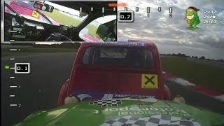 2CV 24Hr 2013 - Onboard Extreme Drafting (Car #60 Malcolm Edeson & Car #55 Nick Clarke)