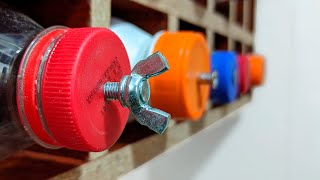 DIY Hardware Storage from scrap materials | Workshop organizer for screws and fasteners