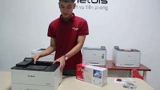 Cách thay hộp mực vào máy in đúng cách - Canon LBP214dw ?
