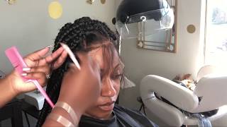 Braided Wig Install EASY| VERY DETAILED| Hairbyerickaj.com