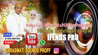 Live Streaming Video  Pernikahan Wahyu Galih Widyastuti s.Pd & Yoga PrastyoS.Pd