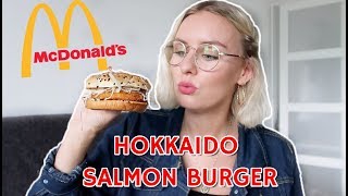 McDoanlds Hokkaido Salmon Burger In Singapore!