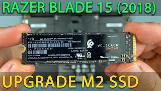Razer Blade 15 Advanced (2018) How to install M2 SSD