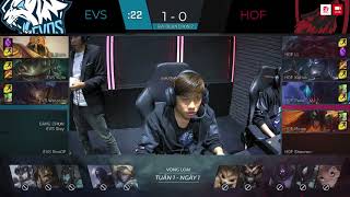 18 01 2018 HOF vs EVOS VCS Xuân 2018ván 2