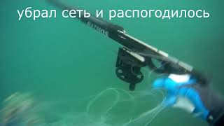 Подводная охота на лобана