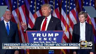FULL: President-Elect Donald Trump Victory Speech - Election night 2016