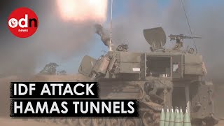 Israeli Military Releases New Footage Destroying Hamas Tunnels