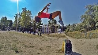 Настя Барашова. Женский / Girl's Street Workout / Motivation.