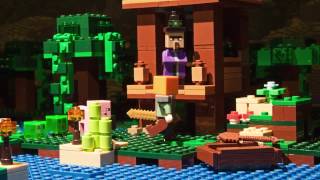 Bacon Rescue -  LEGO Minecraft - Stop motion video