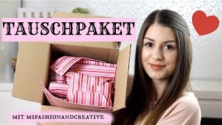 TAUSCHPAKET mit Msfashionandcreative