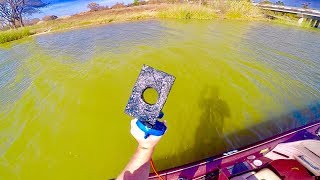 MAGNET FISHING AN OLD CASINO ON A LAKE!!!