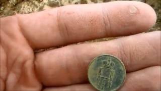 Весенний поиск монет 2015 Свобода,Равенство,Братство.Металлоискатель Беркут 5