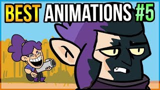 When Mortis Walks in a Bush | Best Animations in Brawl Stars #5