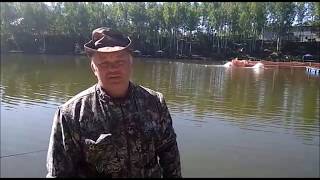 Трофейный карп в Подмосковье.