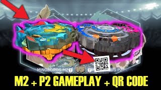 MINOBOROS M2 VS PHANTAZUS P2 GAMEPLAY + QR CODE