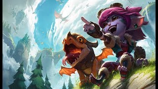 Dragon Trainer Tristana, in action.
