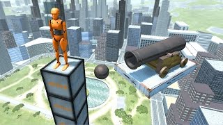 BeamNG.drive - Cannon Dummy Takedown