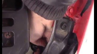 замена лампочки габарита skoda fabia 2 шкода фабия