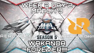 MPL SEASON 5. RRQ VS GENFLIX AEROWOLF. Kekuatan Wakanda LJ membawa RRQ pada kemenangan!!!