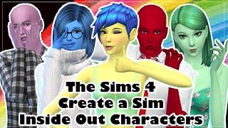 The Sims 4 Create a Sim | Pixar Tag | Inside Out C
