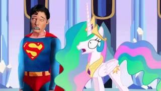 Superman meets My Little Pony (RUS)