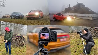 Audi Q8 Porsche Cayenne Coupe и BMW X6 — За кадром