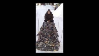 Лежачий скрадок на гуся!!! (Часть 2)