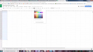 Создание Google таблицы и работа с ней.
