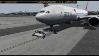 [P3D] 제주 김해 PMDG 777 비행일지 항공시뮬