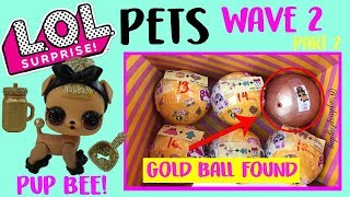 LOL Surprise Pets WAVE 2 Series 3 Gold Ball Hack, How to find PUP BEE Without Flashlight