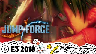 Jump Force is an Ambitious Crossover with More Franchises in Store | E3 2018
