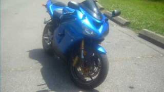 2006 kawasaki  zx6r 636 billaz new bike 1 muzzys exhaust
