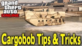 GTA Online - Cargobob Boat & How To Get In Back of Cargobob (Tips & Tricks) [GTA V Multiplayer]
