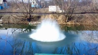 "Местные" сепары глушат рыбу / Fishing on the front line (Fishing for Russian)