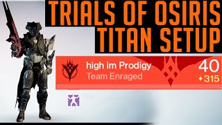 Destiny My Titan's Trials of Osiris Gear