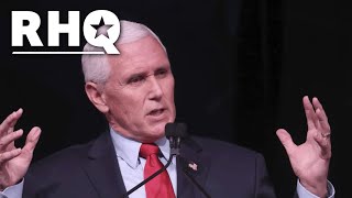 Pence Publicly Sabotages Trump