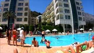 Анимация в бассейне.Grand Ring 5*Турция.Кемер.Бельдиби.