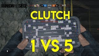 RAINBOW SIX SIEGE 1 VS 5 CLUTCH | ACE !! OPERATION BLOOD ORCHID | GAMEPLAY | ESPAÑOL