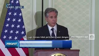 Menlu AS Bertemu Diplomat Negara Arab Bahas Situasi Terkini di Palestina