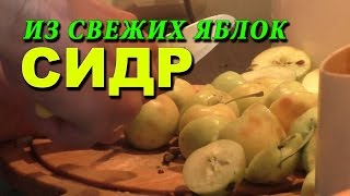 Сидр из свежих яблок