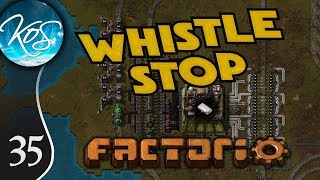 Whistle Stop Factorio Ep 35: MORE OIL! - Mod Spotlight, Let's Play, Gameplay
