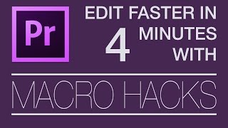 Keyboard Shortcut Macros In Adobe Premiere Pro - Clickless Clip Reviewing