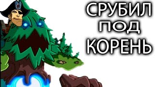 СРУБИЛ ПОД КОРЕНЬ Hustle Castle Fantasy Kingdom развлекательное видео про бои и сражения