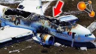 САМЫЕ СТРАШНЫЕ ПАДЕНИЯ САМОЛЕТА В BEAMNG DRIVE