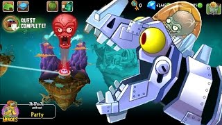Plants vs Zombies 2 - Hack - Zomboss Jurassic Marsh